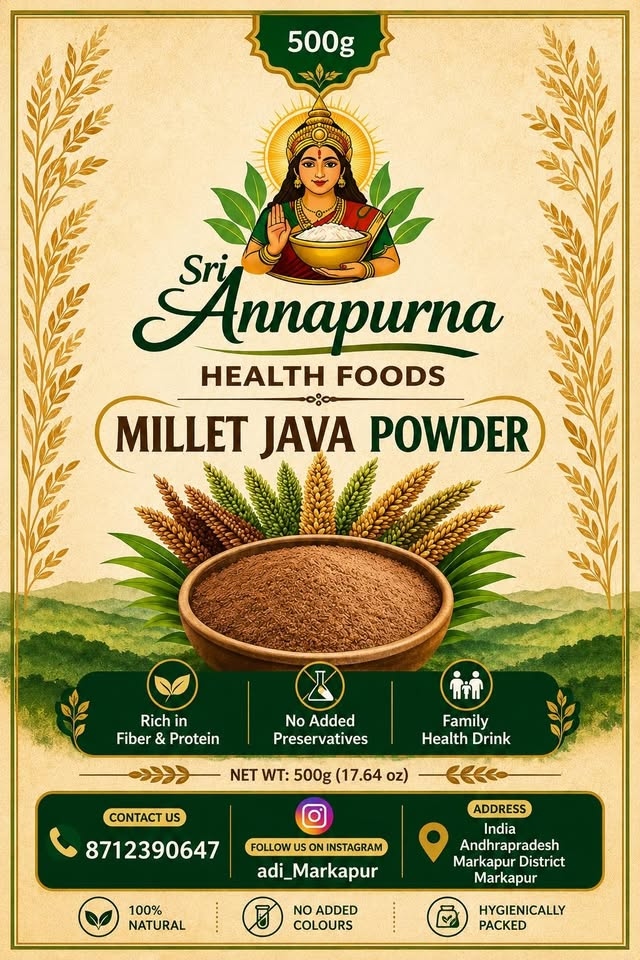 Millet Java Powder